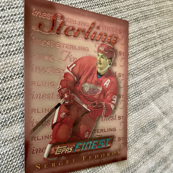 Detroit Red Wings Sergei Fedorov card - Picture 1 of 2